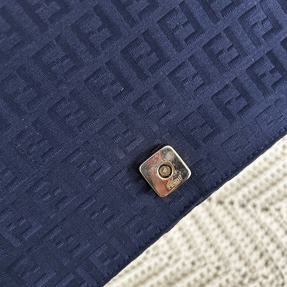 Fendi Navy and Black Shoulder Bag - Picture 7 of 12